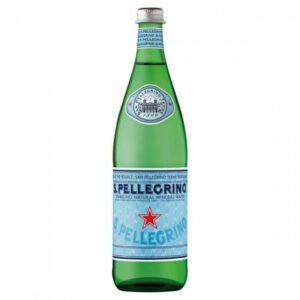 Минеральная вода S.Pellegrino газированная, стекло 0,75 л х 15 шт