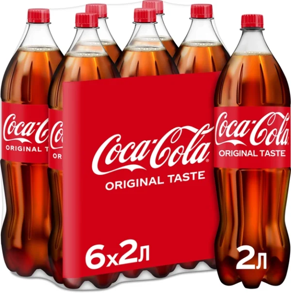 Напиток Coca-Cola газированный 2 л х 6 шт