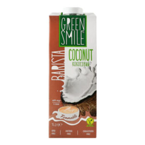 Напій кокосово-соєвий Green Smile Barista, з кальцієм, 3% 1 л х 12 шт