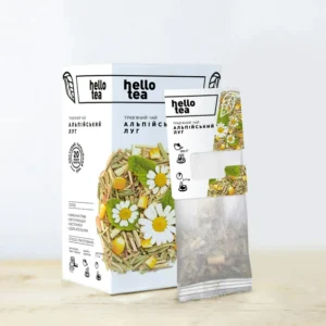 Травяной чай Hello Tea Альпийский луг в пакетиках 20 шт х 2 г
