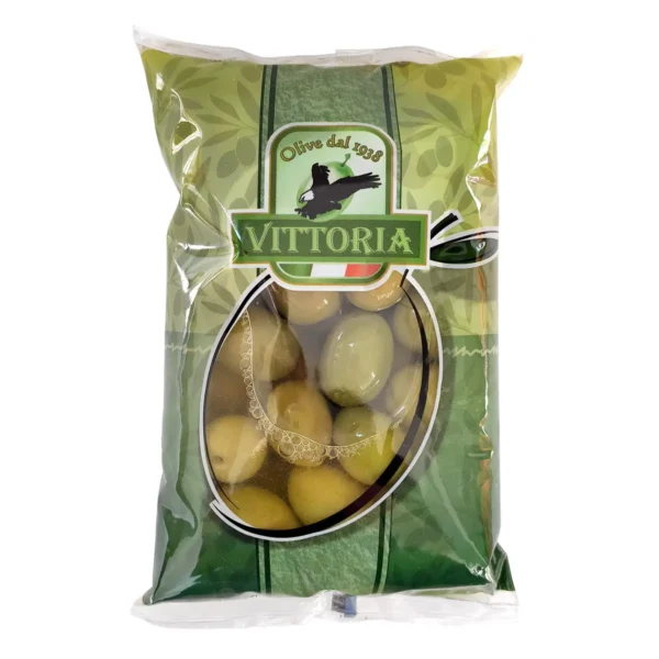 Оливки зеленые Vittoria Olive Verdi Dolci Giganti 500 г