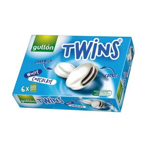 Печенье Gullon Twins сэндвич в белом шоколаде 252 г