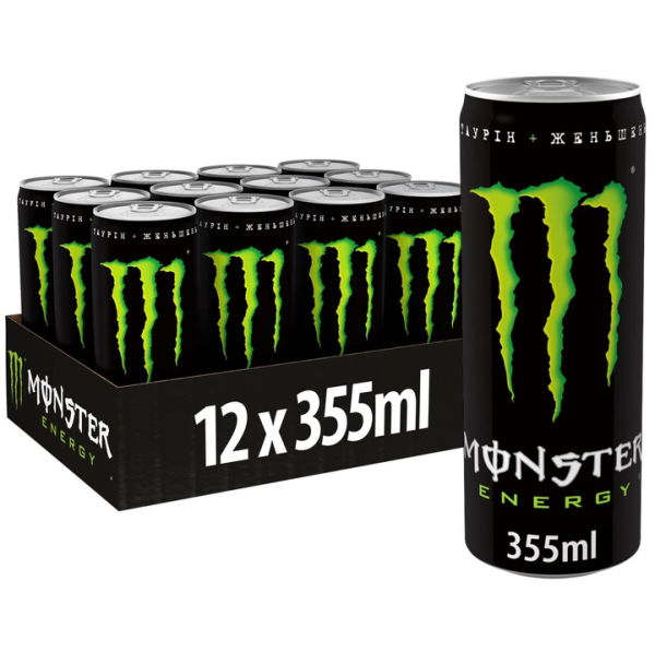 Напій енергетичний Monster Energy 355 мл х 12 шт