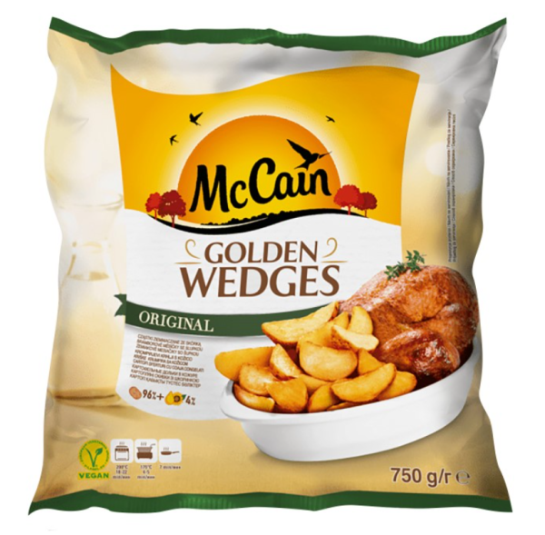 Дольки картопляні McCain Golden Wedges 750 г