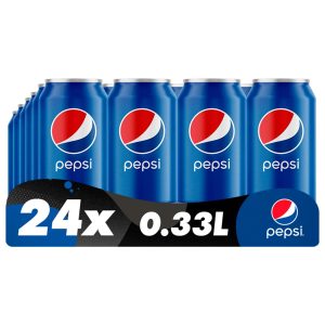 Напій Pepsi газований, ж/б 0,33 л х 24 шт