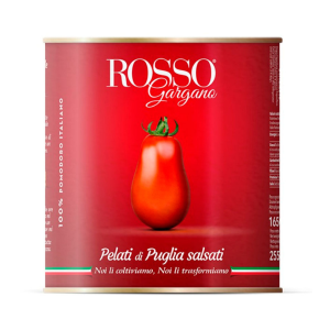 Томати пелатті Pelati di Puglia Rosso Gargano очищені цілі 2550 г