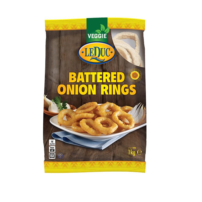 Цибулеві кільця в паніровці заморожені LE DUC 1 кг