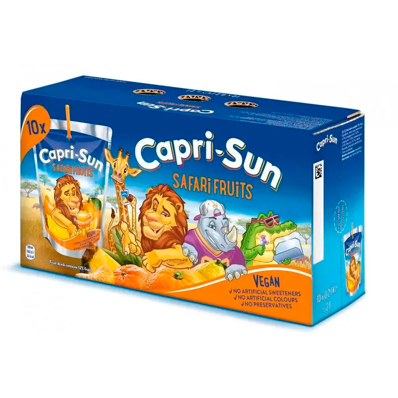 Напій Capri-Sun Safari Fruits 200 мл х 10 шт