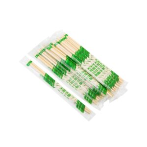 Палички бамбук 200 мм круглі в плівці 100 шт