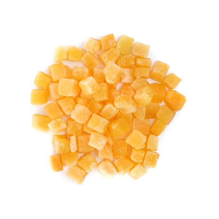 Персик заморожений кубик 10х10 2,5 кг