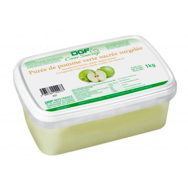 Пюре DGF Зелене яблуко заморожене 1 кг