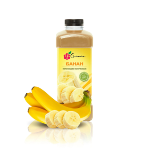 Пюре YaGurman Банан пастеризоване 1 кг