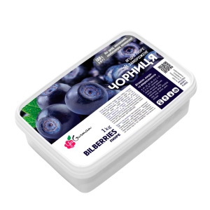 Пюре YaGurman Чорниця заморожене 1 кг