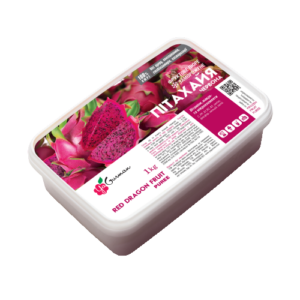 Пюре YaGurman Пітахайя червона заморожене 1 кг