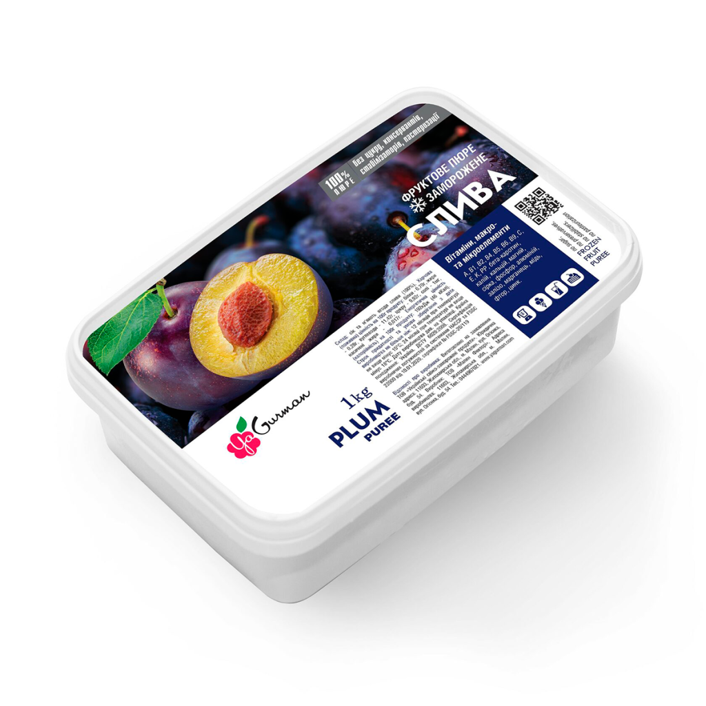 Пюре YaGurman Слива заморожене 1 кг