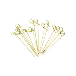 Шпажки бамбукові з вузликом 12 см 100 шт