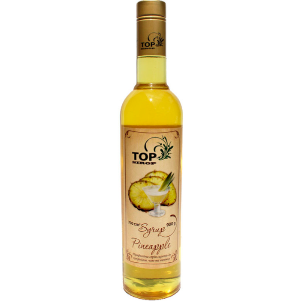 Сироп Top Ананасовий скло 0,7 л