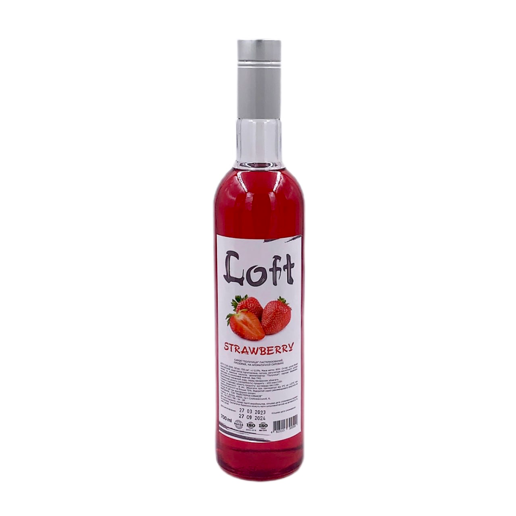 Сироп Loft Полуниця скло 0,7 л