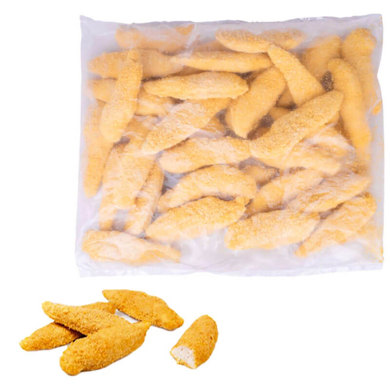 Філе куряче в обсипці гостре заморожене ТМ Kurator, 2 кг