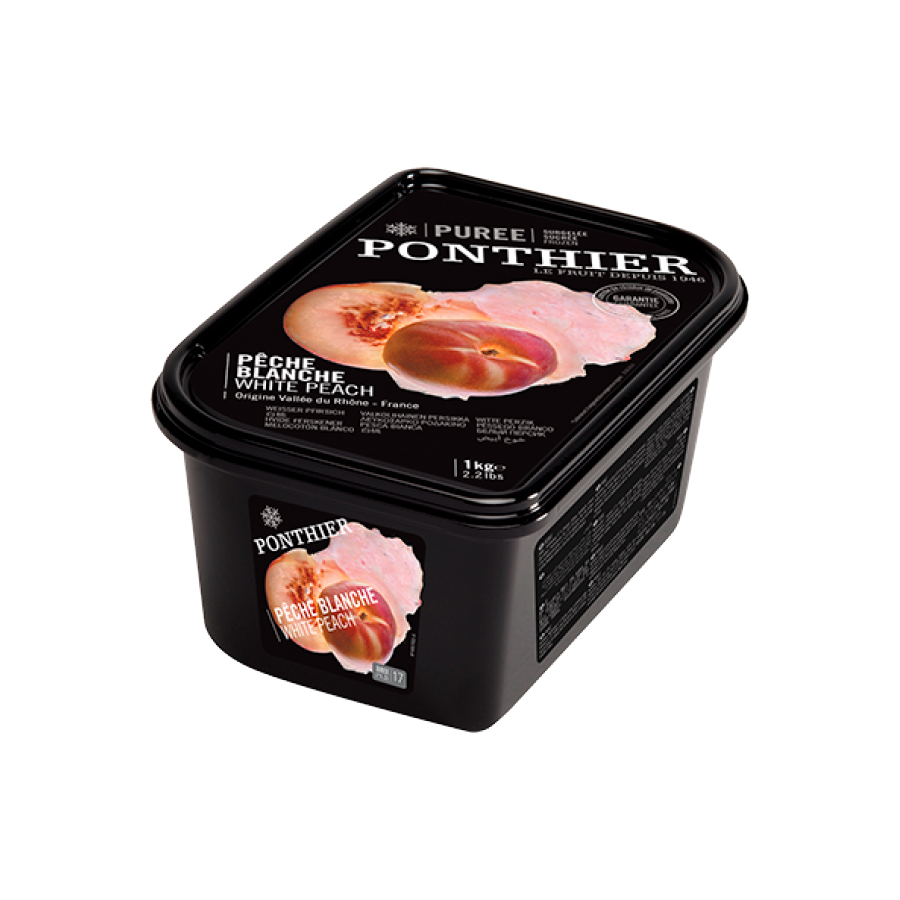 Пюре DGF Білого персика заморожене 1 кг