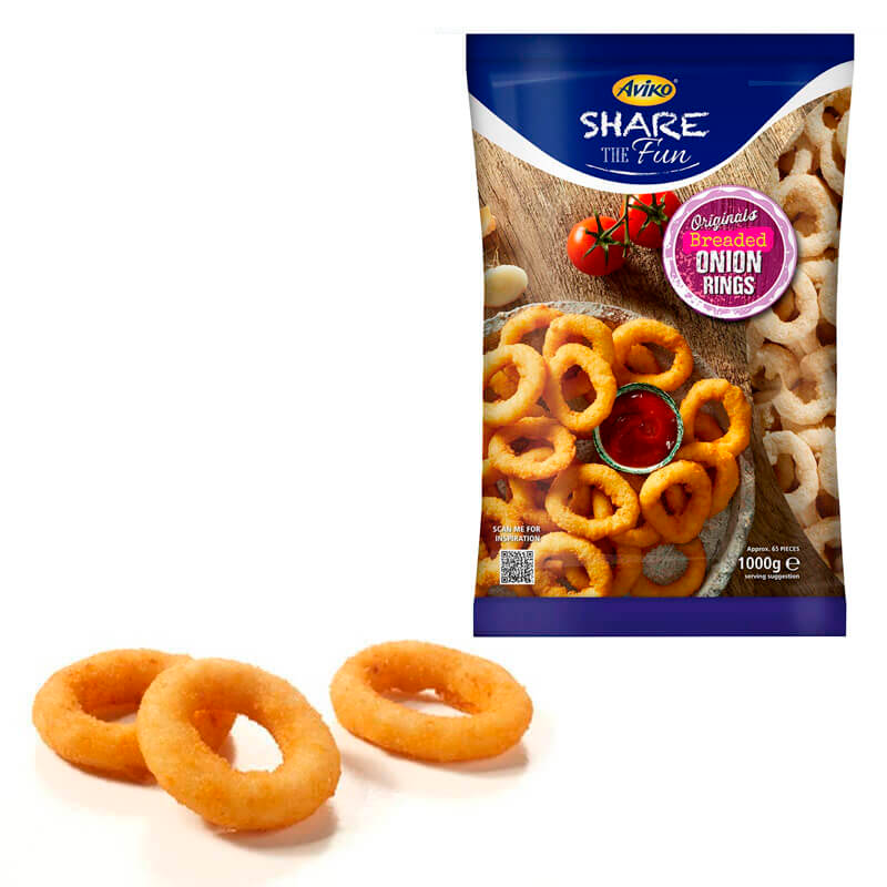 Цибулеві кільця ТМ Aviko, 1кг