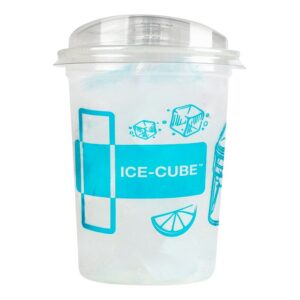 Лід TUBE ICE 0,2 кг, TM "ICE-CUBE" Стакан