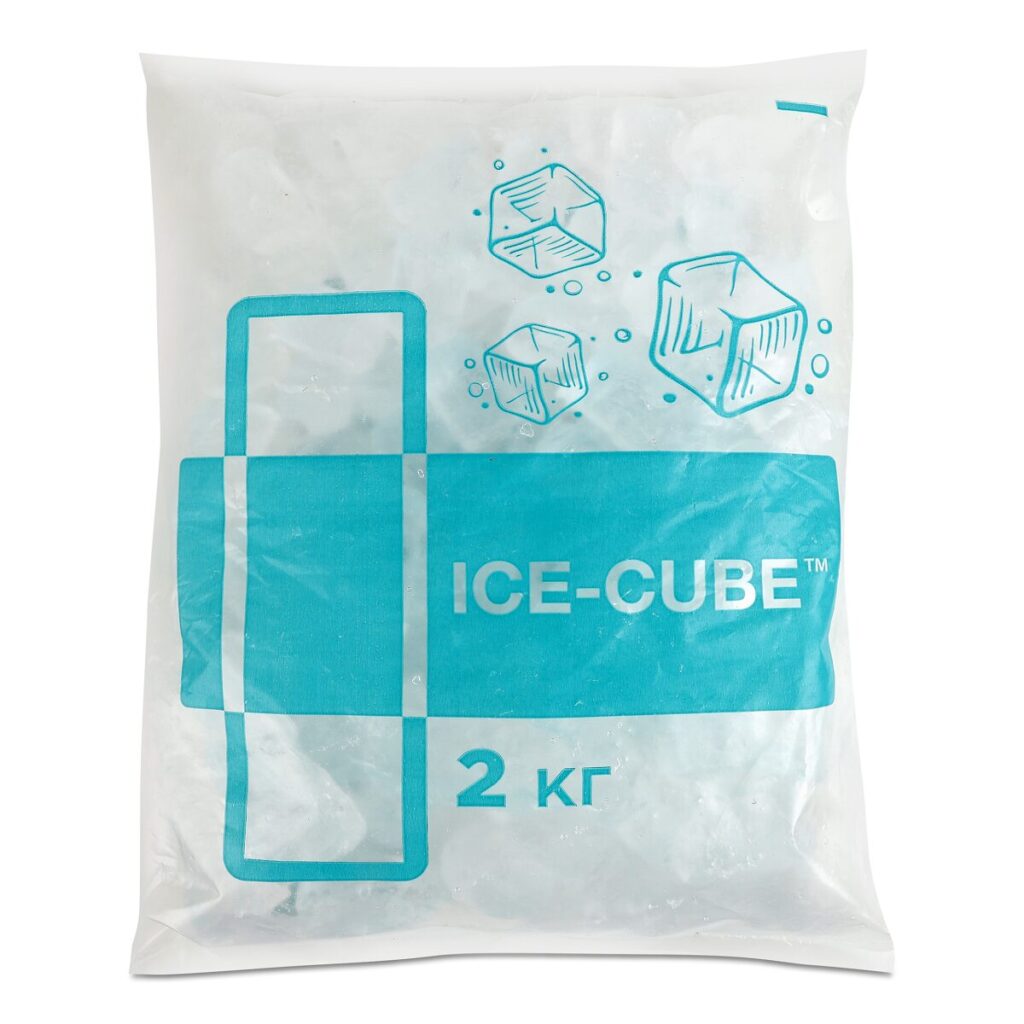 Лід TUBE ICE TM "ICE-CUBE" 2 кг