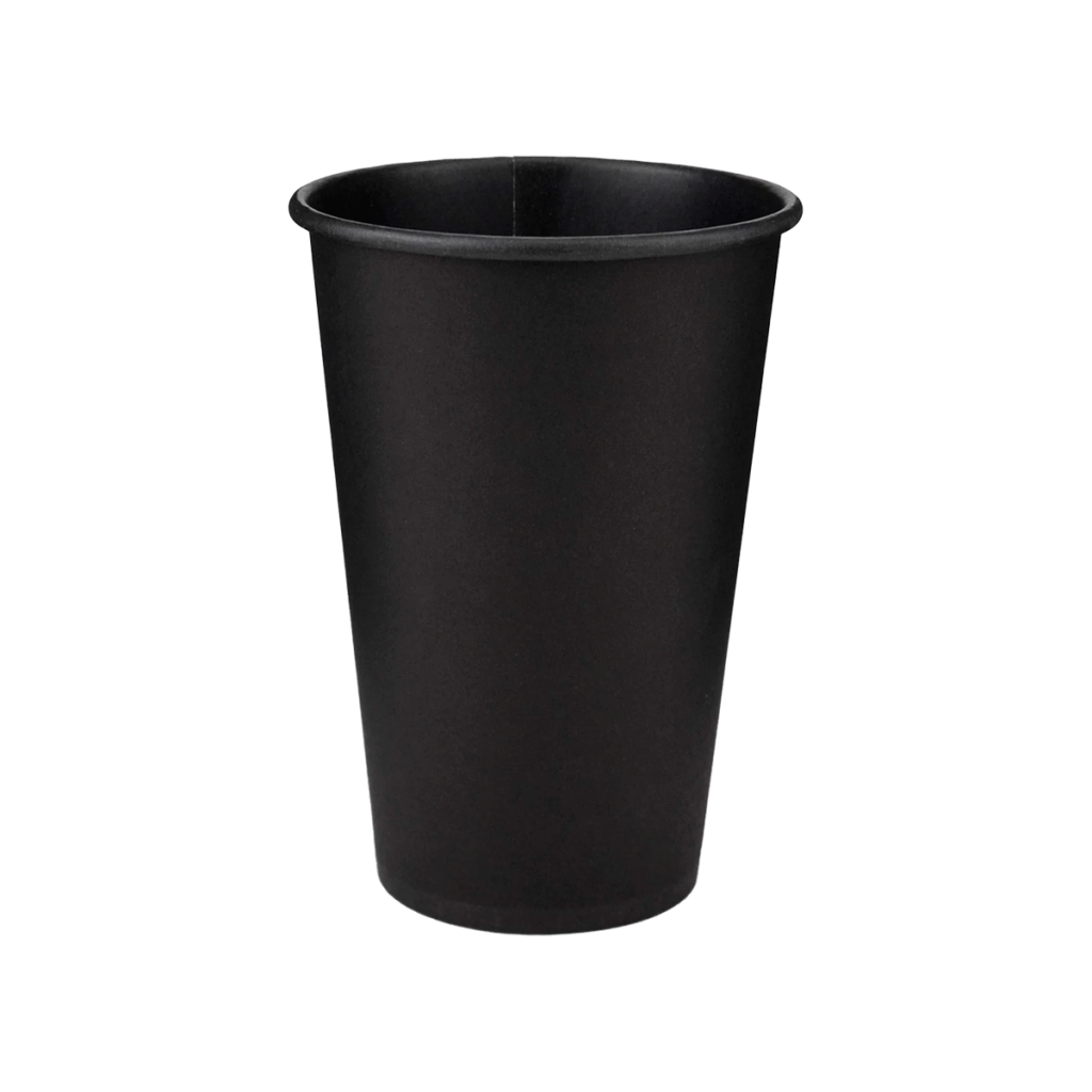 Стакан паперовий BLACK EDITION 340 мл 50 шт