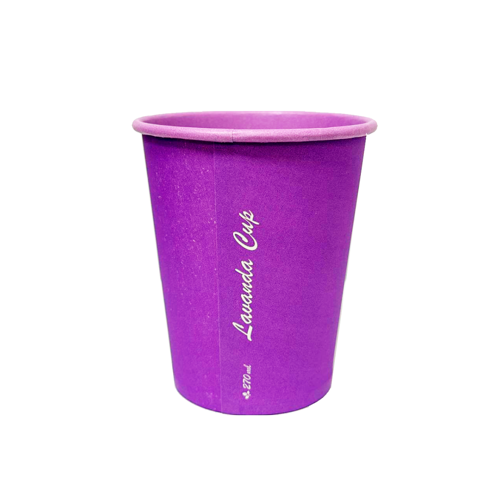 Стакан паперовий LAVANDA CUP 270 мл 50 шт