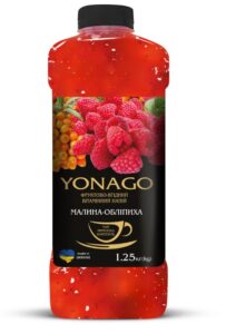 Концентрат напою Йонаго Чай Малина -Обліпиха  1250г