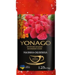 Концентрат напою Йонаго Чай Малина -Обліпиха  1250г