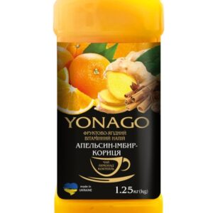 Концентрат напою Йонаго Чай Апельсин-Імбир-Кориця 1250г