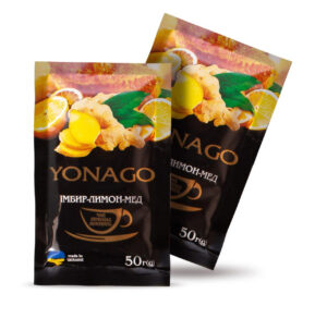 Концентрат напою Чай Імбир-Лимон-Мед Йонаго 50г х 20шт