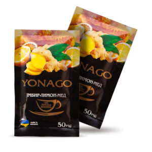 Концентрат напою Чай Імбир-Лимон-Мед Йонаго 50г х 20шт