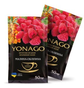 Концентрат напою Чай Малина -Обліпиха Йонаго 50г х 20шт