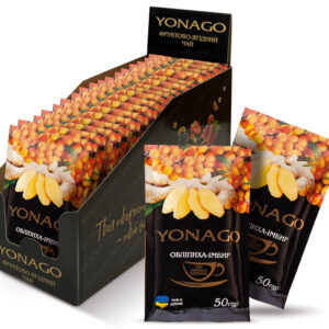 Концентрат напою Чай Обліпиха-Імбир Йонаго 50г х 20 шт